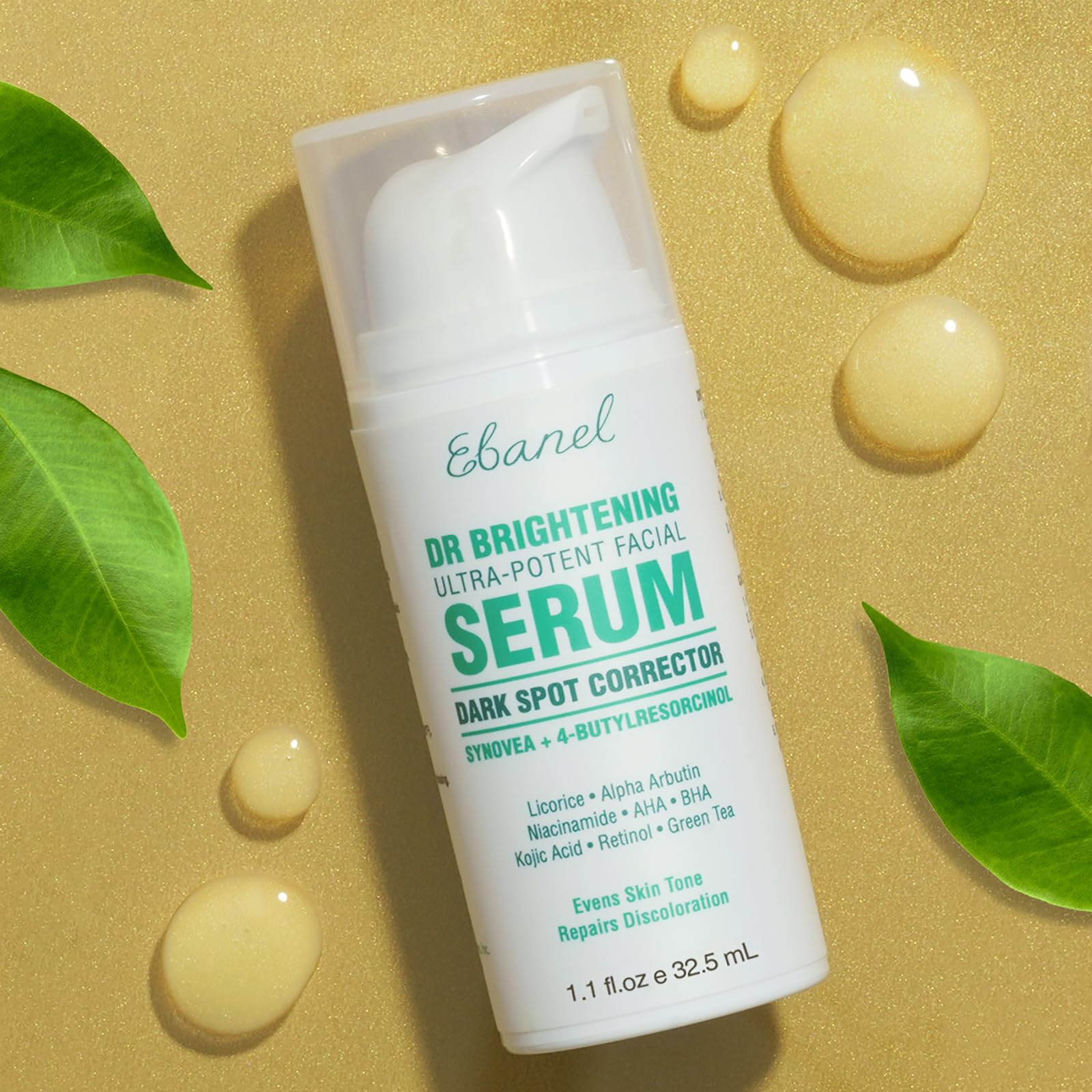 Niacinamida en Ebanel Serum, ayuda a mantener la piel sana y luminosa.