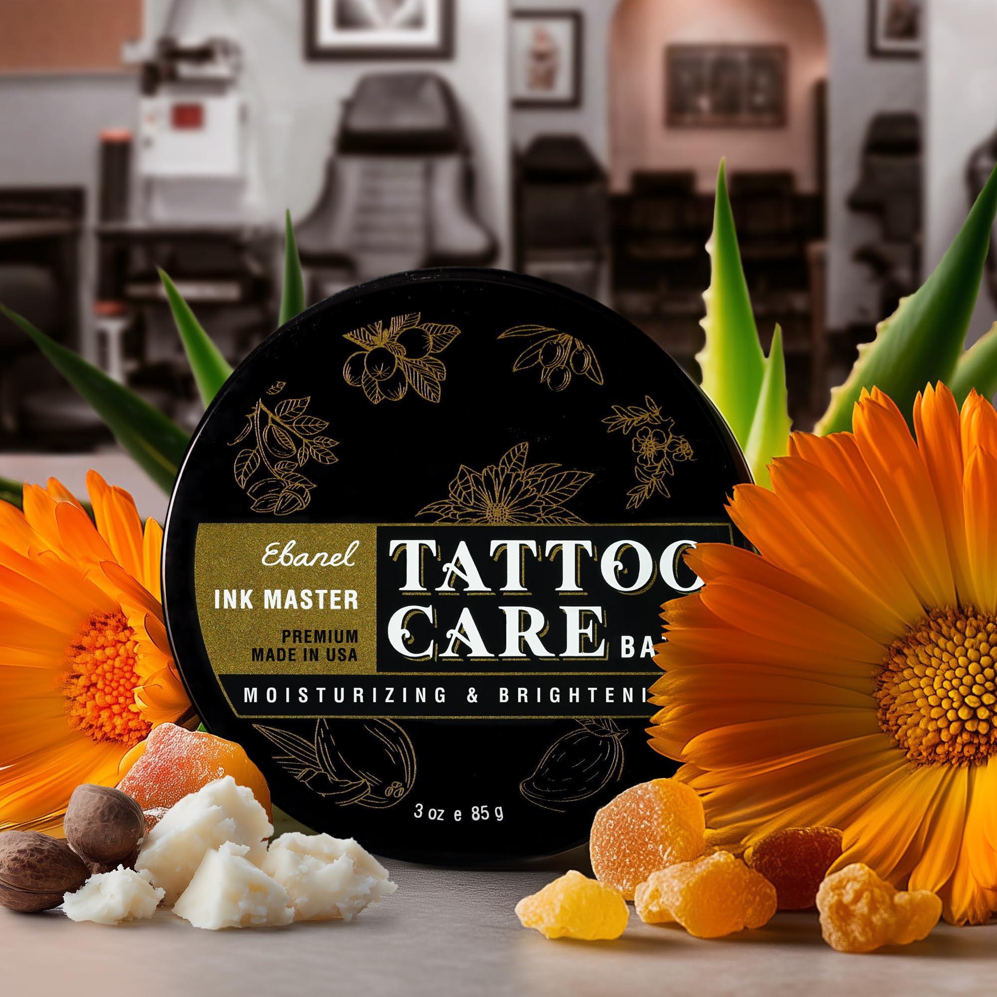Bálsamo Ebanel Tattoo Balm hecho en Estados Unidos