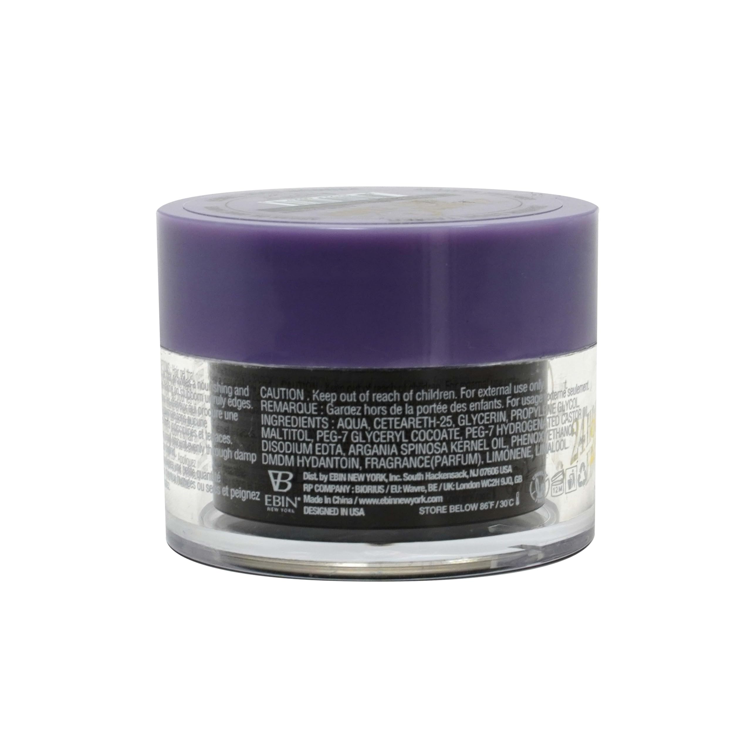 EBIN NEW YORK gel para bordes sin pelusa deja un look sin residuos.