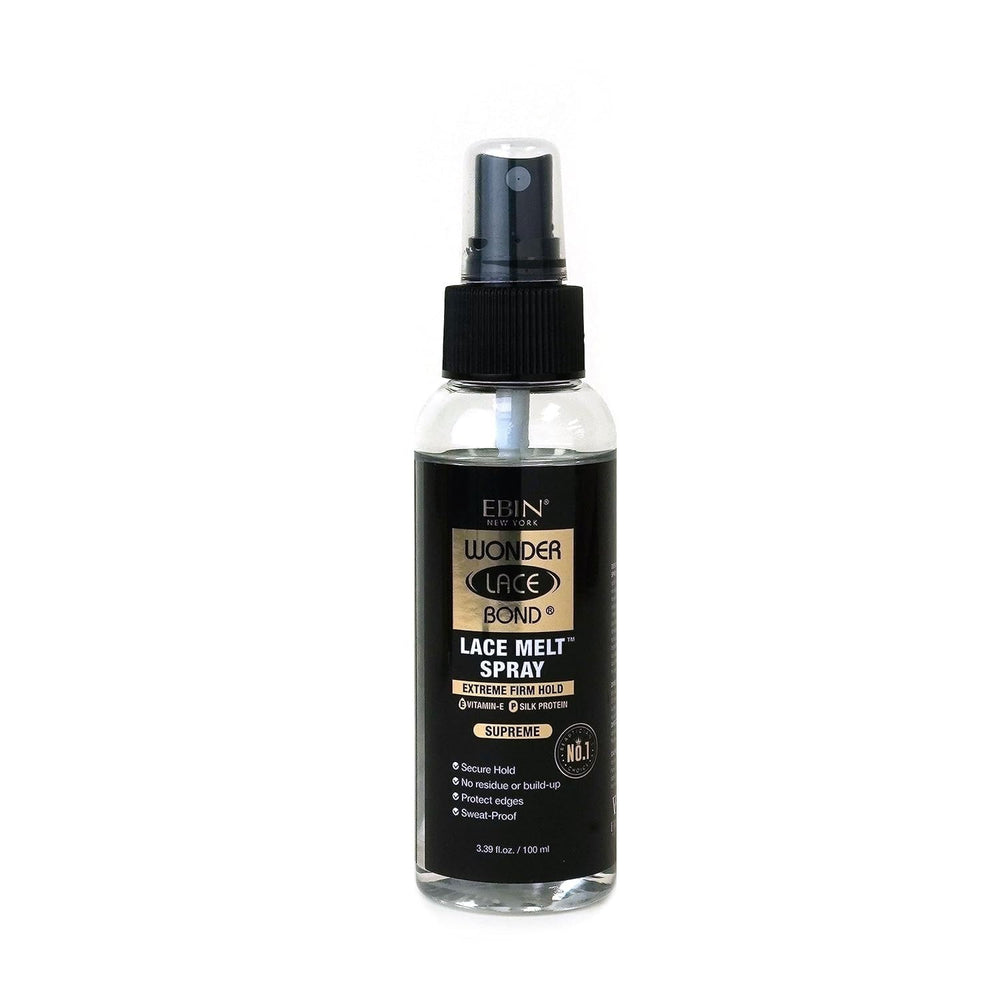 EBIN NEW YORK Wonder Lace Bond Spray: derretimiento de encaje para un aspecto natural.
