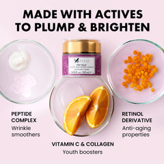 Eclat Skincare Crema Antienvejecimiento, textura sedosa para piel suave y receptiva.