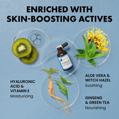 Textura sedosa de Eclat Skincare Sérum para hidratación diaria.