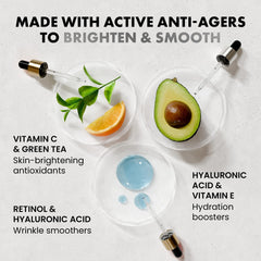 Eclat Skincare retinol: suaviza líneas y mejora textura.