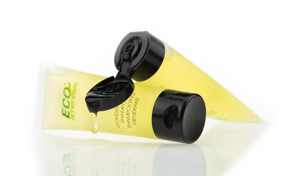 Éco amenities taille voyage TSA approuvée, idéale pour les bagages en cabine.