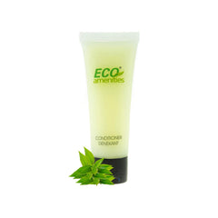 Condicionador ECO Amenities con tapa abatible, práctico para uso diario en hoteles