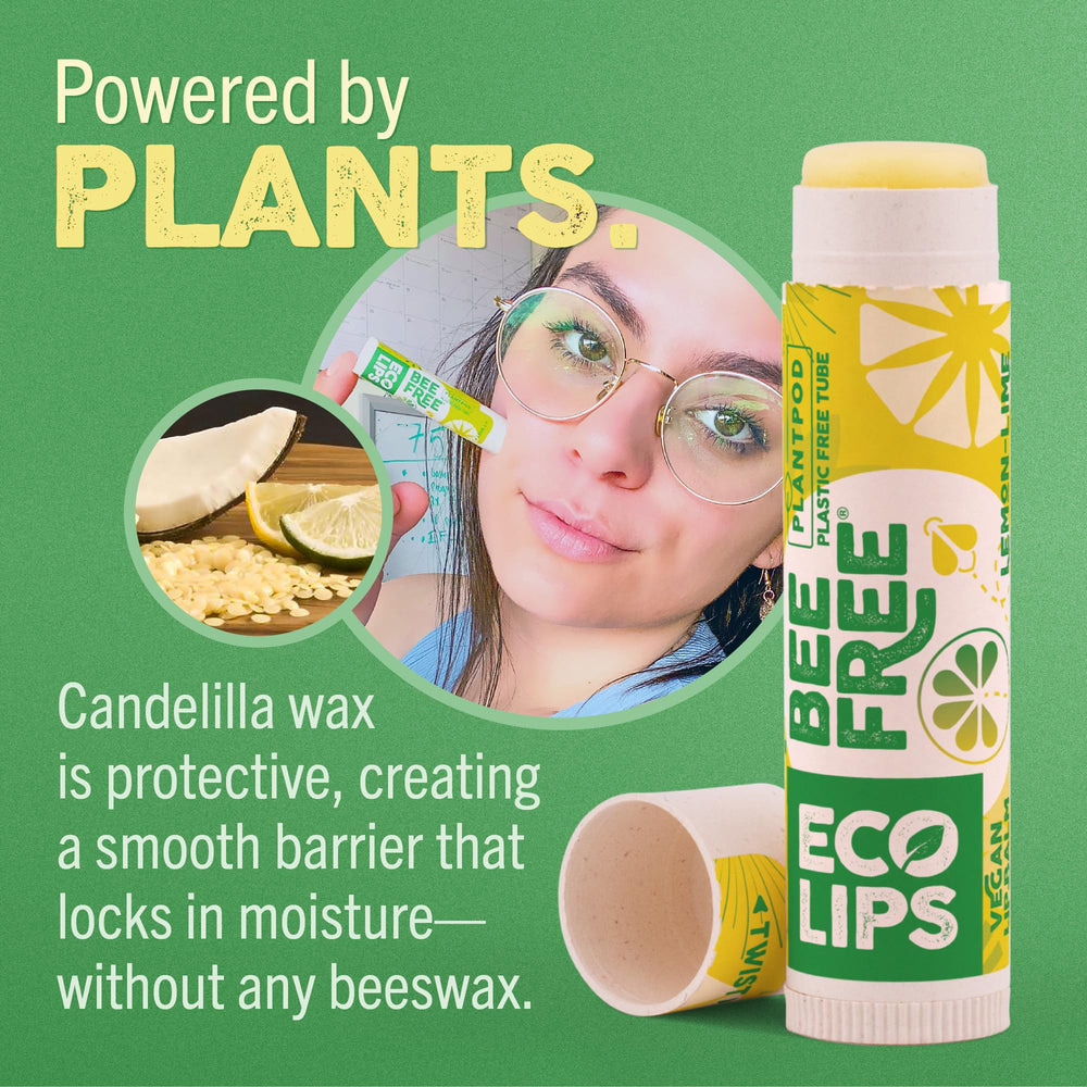 Eco Lips Bee Free: textura suave de cacao para hidratación diaria