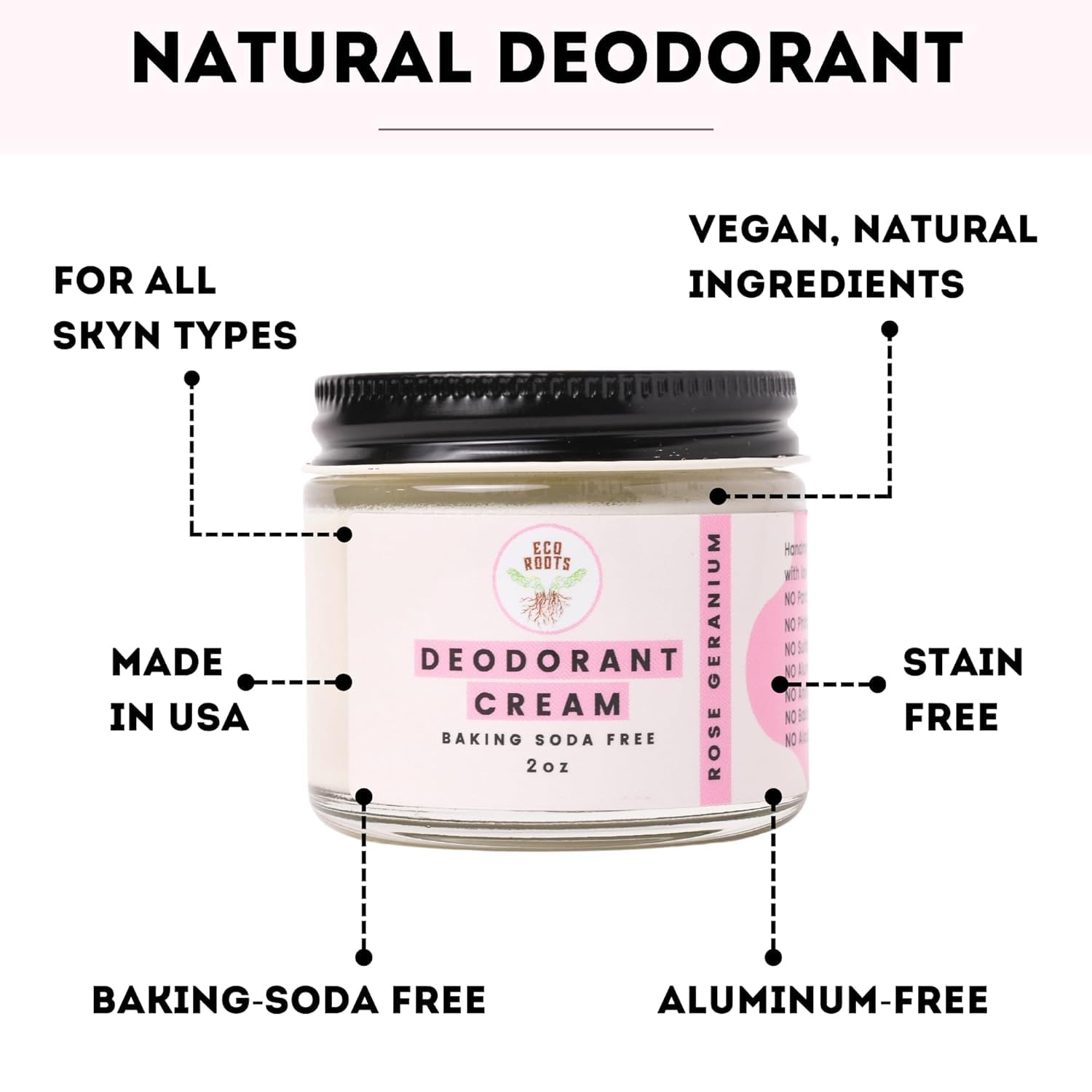 Absorción rápida ECO ROOTS: protege sin sensación grasa.