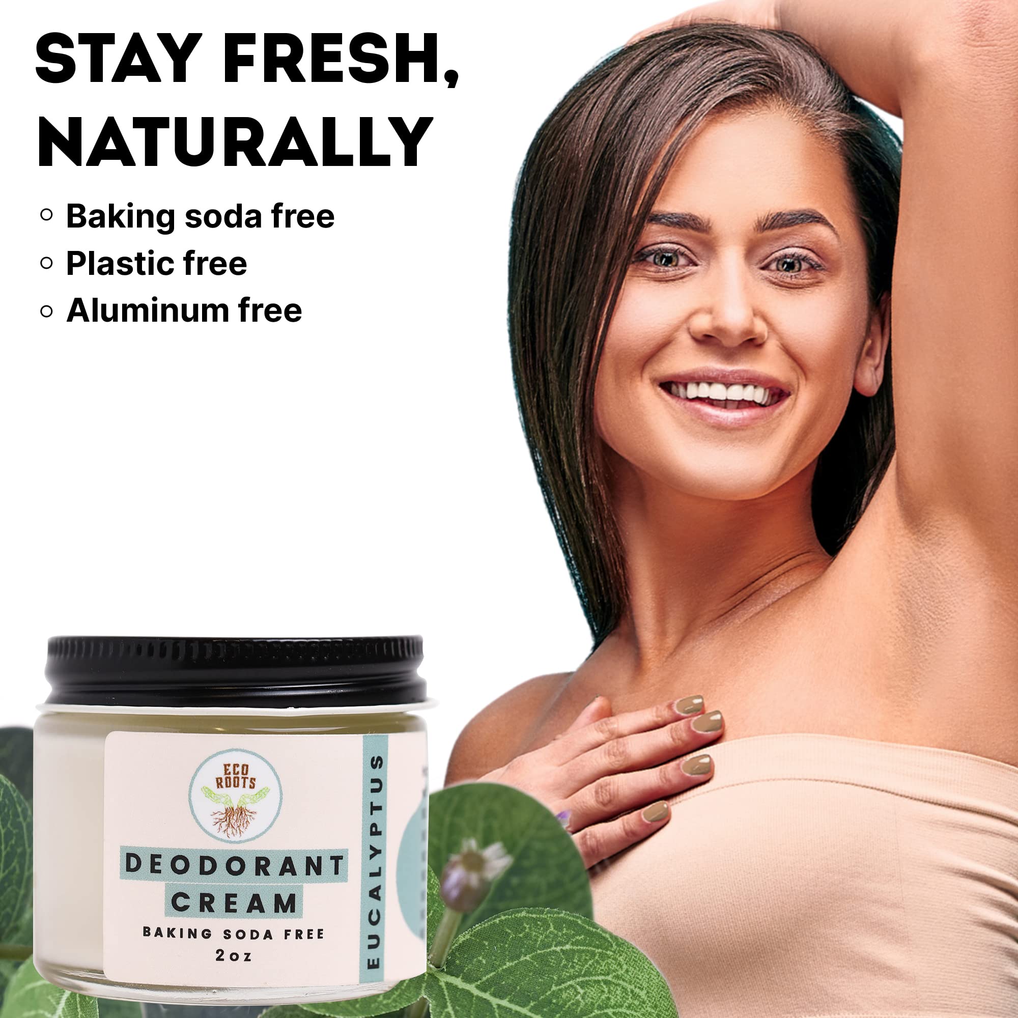 Desodorante ECO ROOTS para zonas íntimas, fórmula suave y respetuosa.