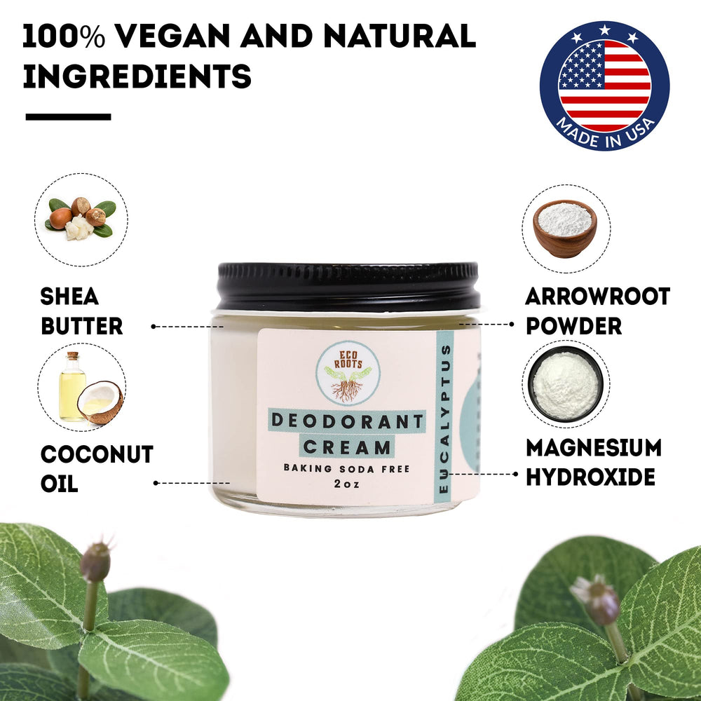 ECO ROOTS sin aluminio, opción suave para la piel.