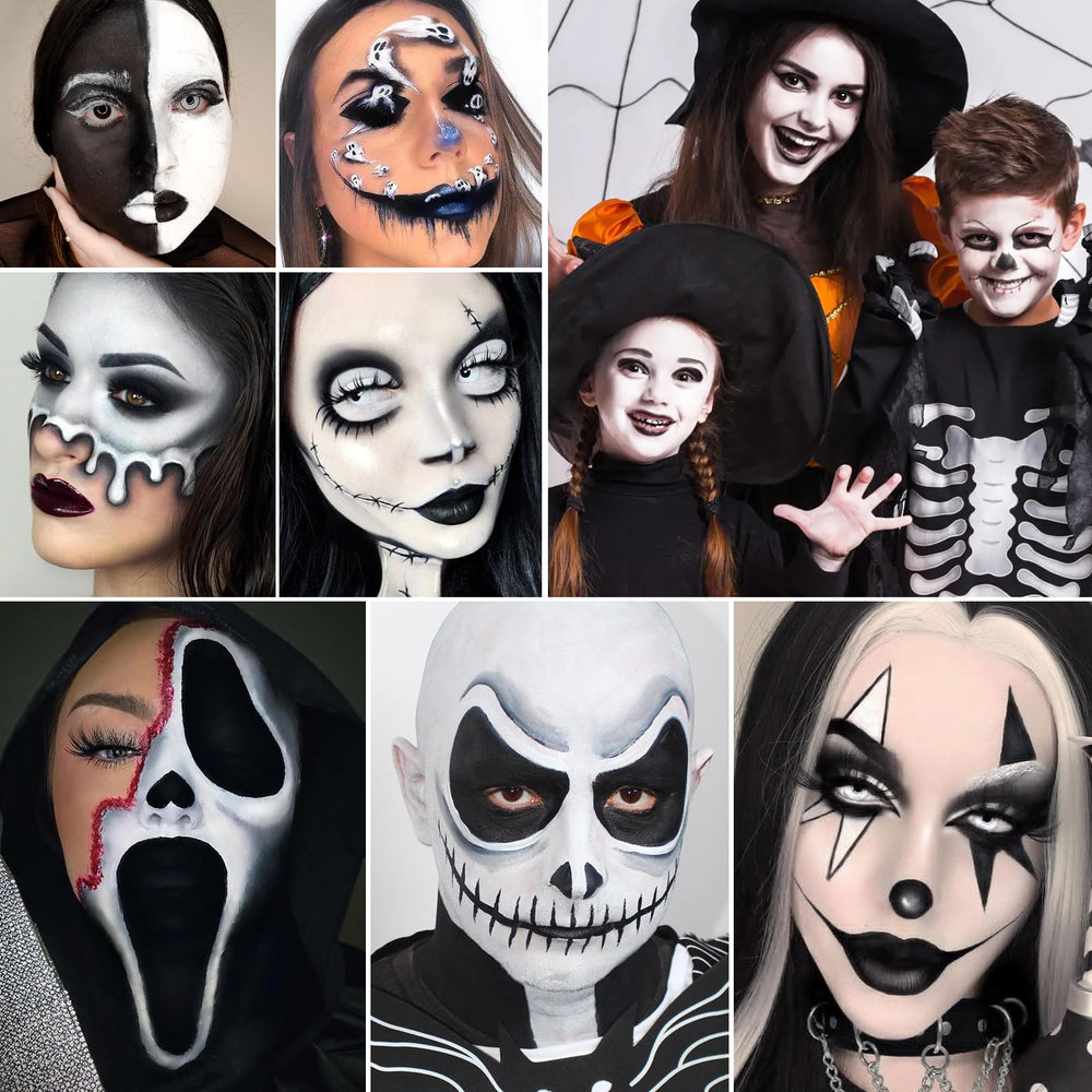 ecofavor kit maquillaje halloween cosplay escenas teatrales para looks convincentes
