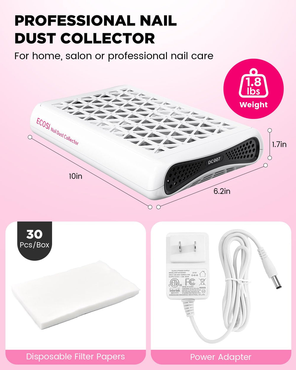 ECOSI accessoires complets pour tous les usages pro et domestiques