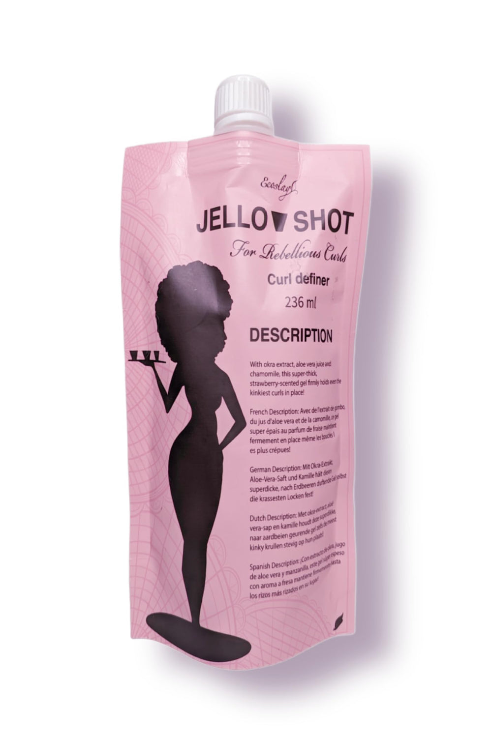 Ecoslay Jello Shot Gel: aplicación suave para definición duradera de rizos