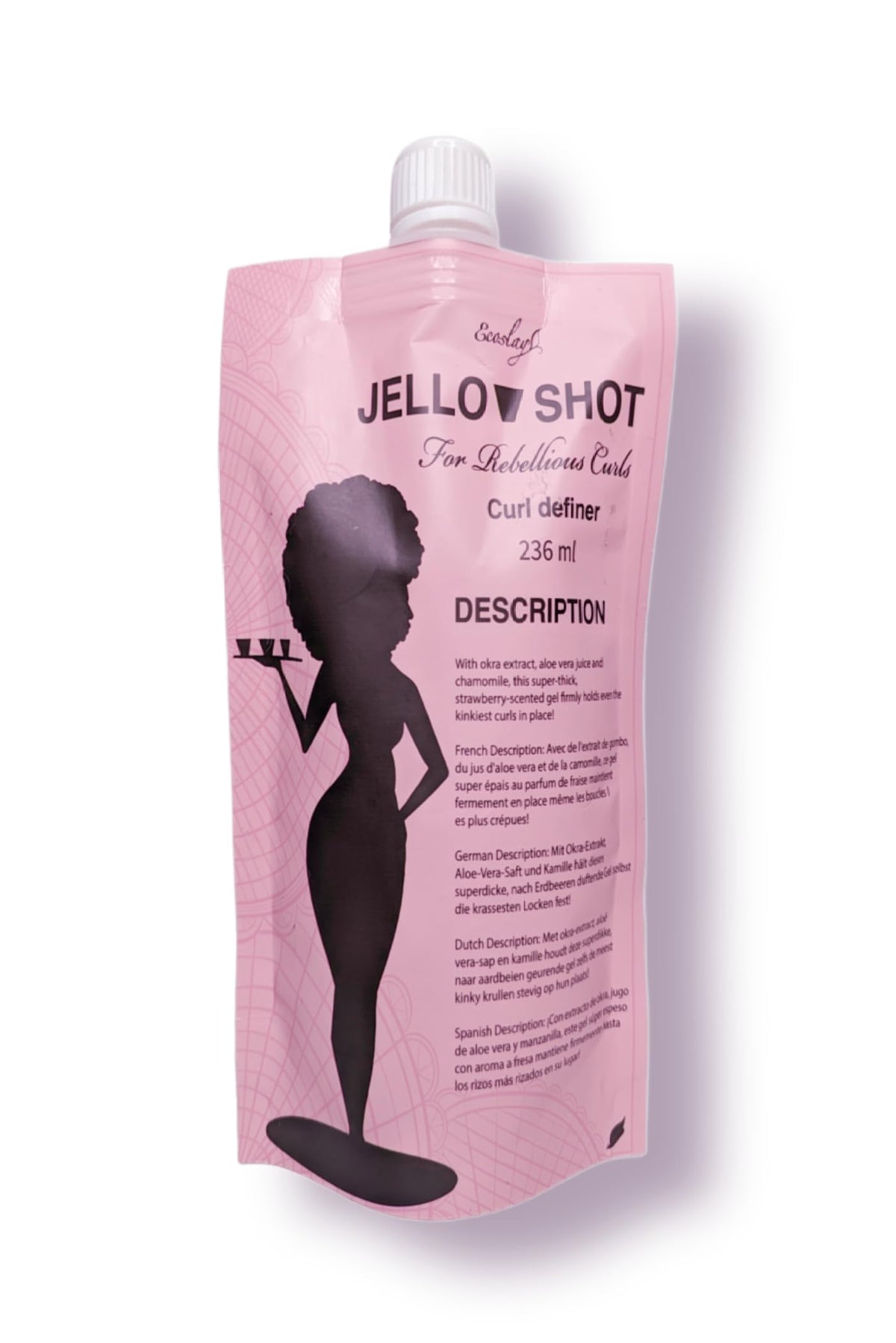 Ecoslay Jello Shot Gel: aplicación suave para definición duradera de rizos