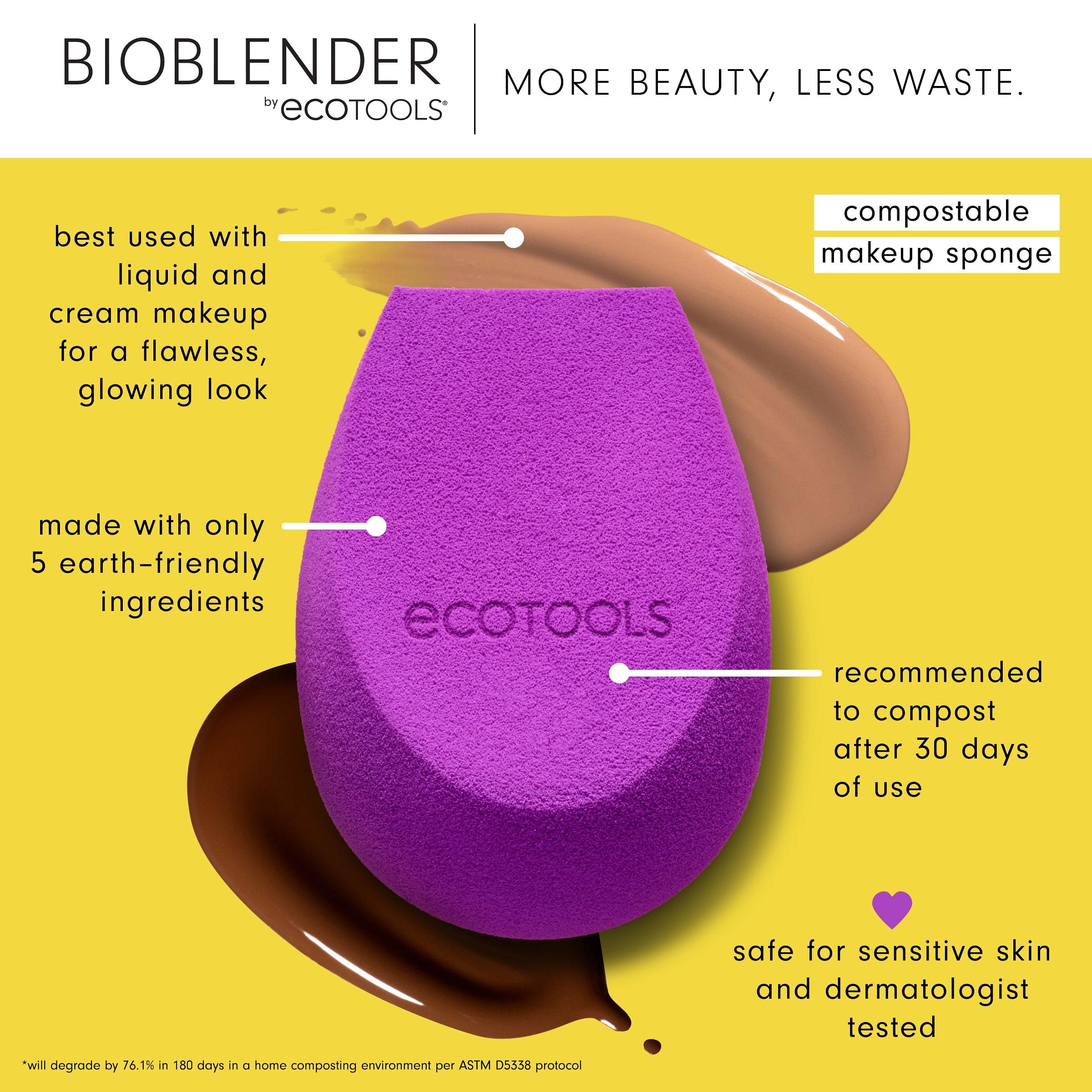 EcoTools Bioblender bordes 3-diferentes para áreas difíciles