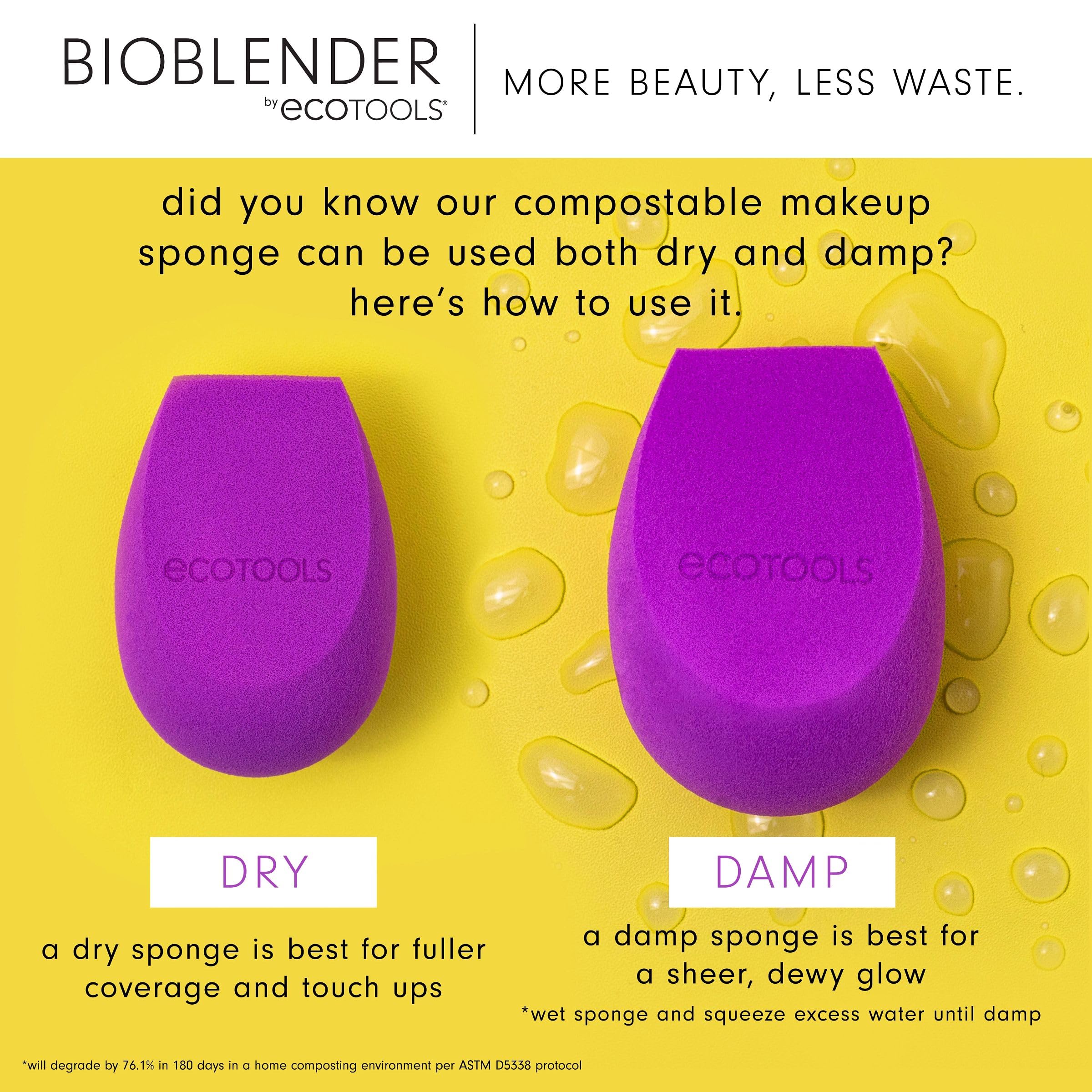 EcoTools Bioblender acabado natural al difuminar