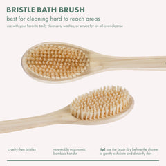 EcoTools cerdas-nylon-suaves para limpieza suave de la piel.