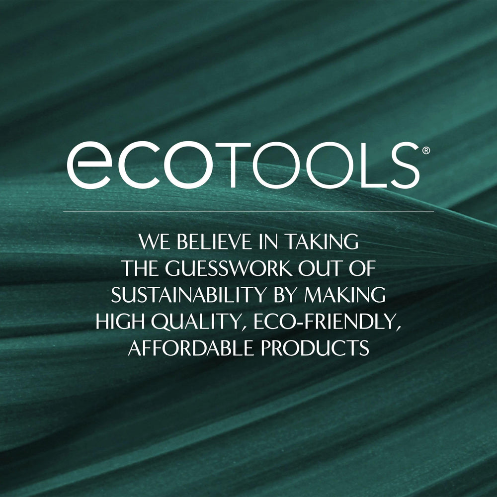 EcoTools On-The-Go empaque ecológico y papel FSC.