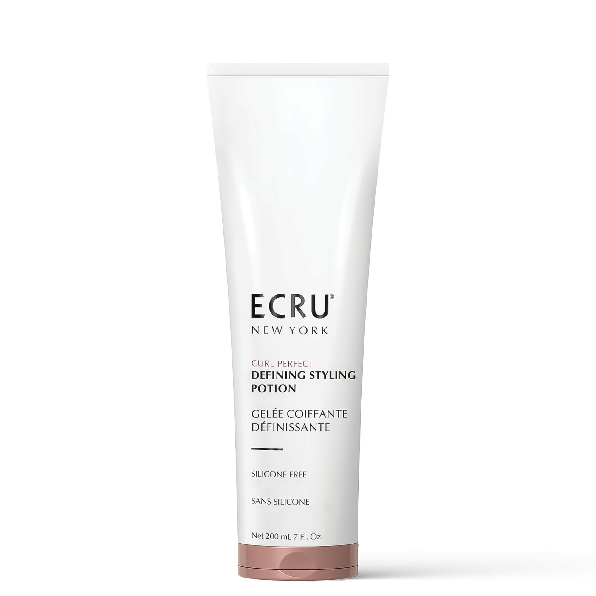 Ecru New York Curl Perfect Defining Potion – bouteille élégante pour lisser les boucles