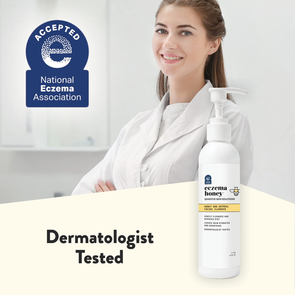 ECZEMA HONEY aplicación diaria: limpia sin resecar la piel.