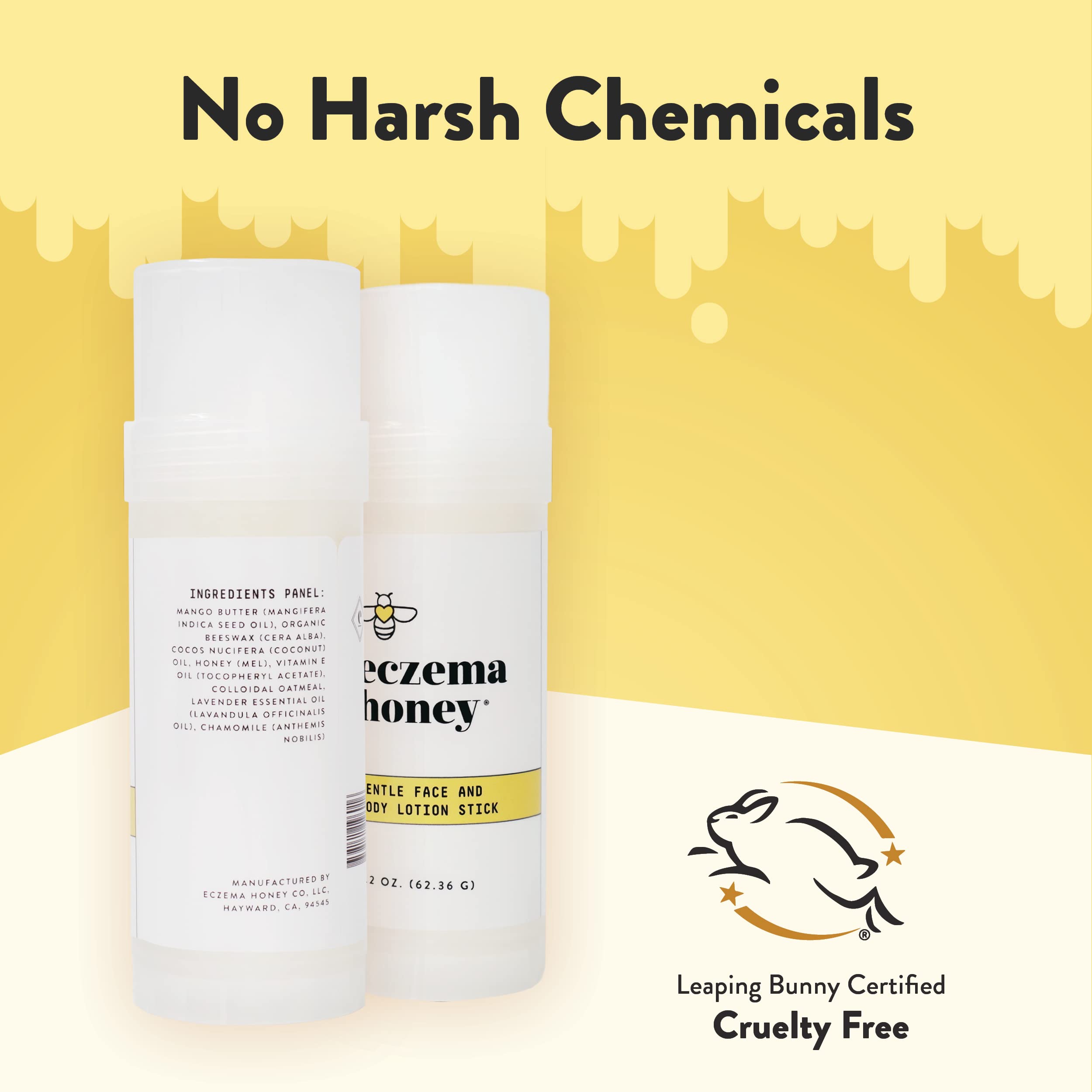 ECZEMA HONEY avena coloidal, calma la irritación.