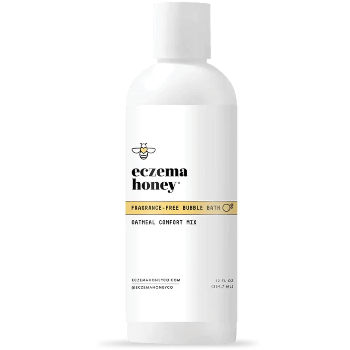 ECZEMA HONEY botella sin fragancia para piel sensible.