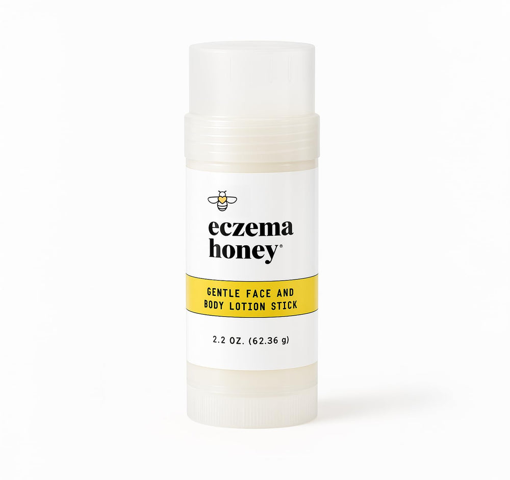 ECZEMA HONEY barra loción facial y corporal, confort diario.