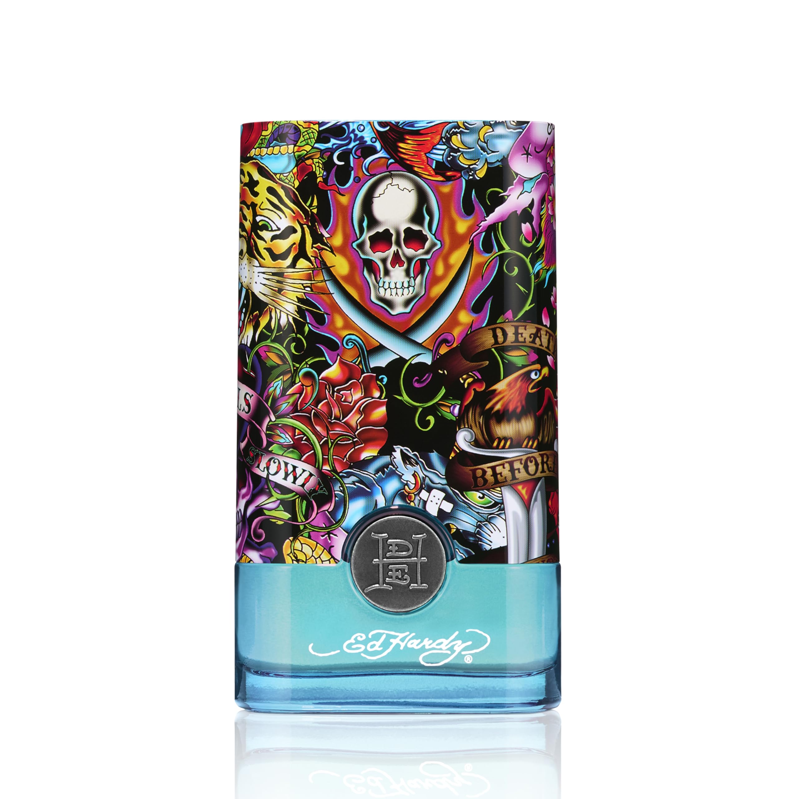 ED HARDY Corazones y Dagas, detalle de diseño-tatuaje, aporta estilo diario.
