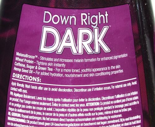 Ed Hardy Down Right Dark Bronceador, antioxidantes de superfrutas para el cuidado de la piel.
