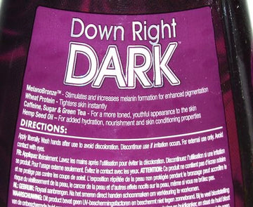 Ed Hardy Down Right Dark Bronceador, antioxidantes de superfrutas para el cuidado de la piel.