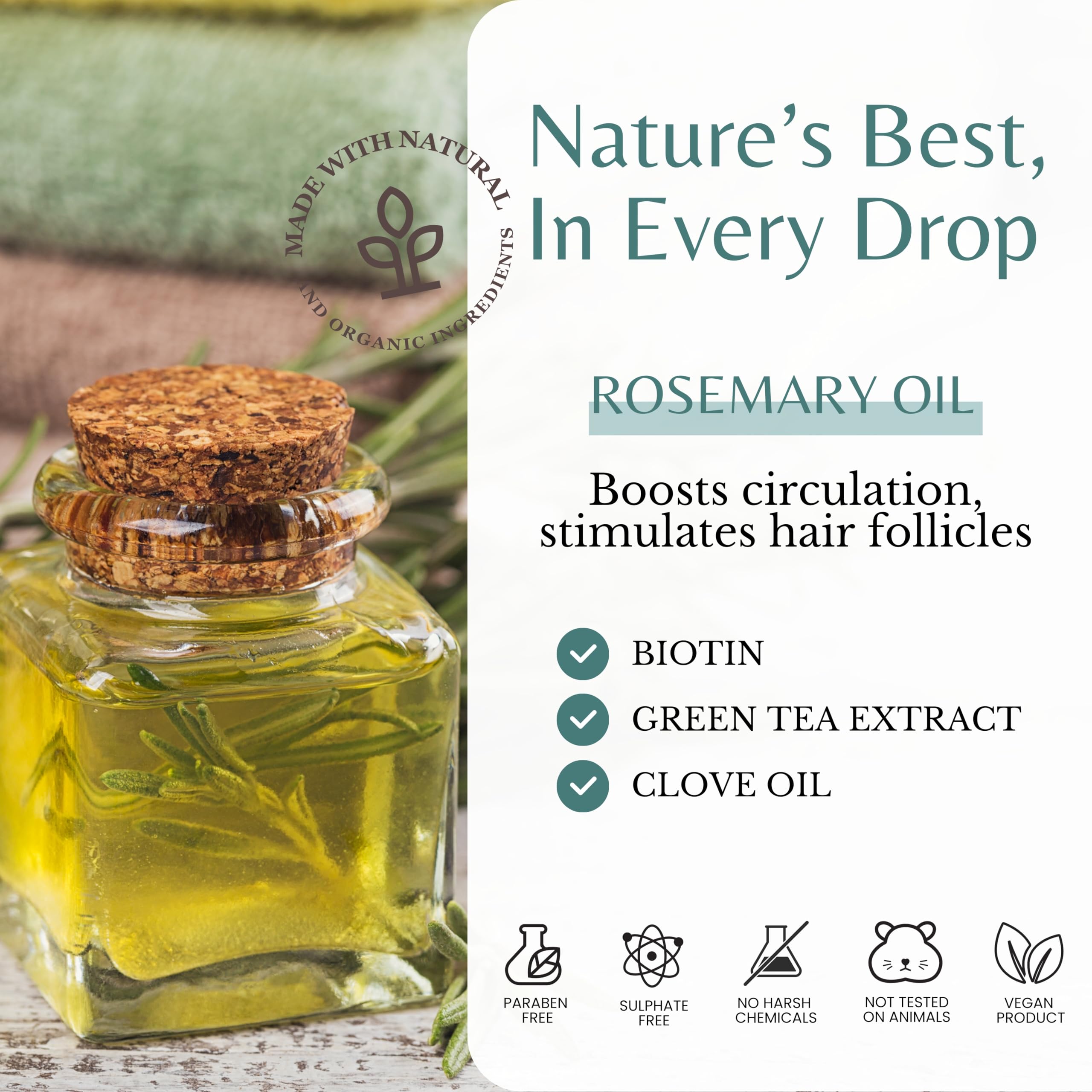EDENIKA BOTANICALS etiqueta sin sulfatos, cuidado suave para todo tipo de cabello.