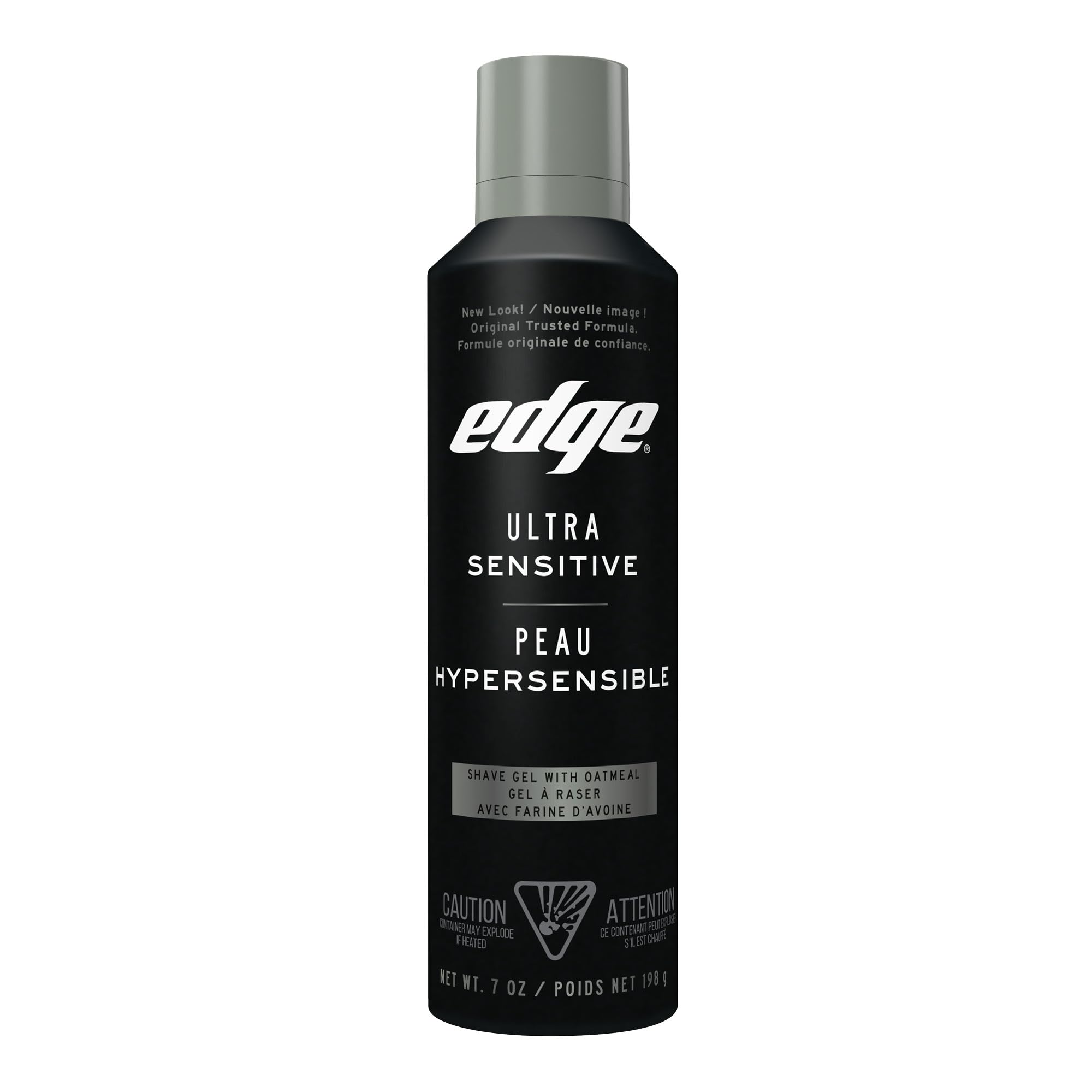 Edge gel de afeitado Ultra Sensible en bote de 198 g, fácil de usar