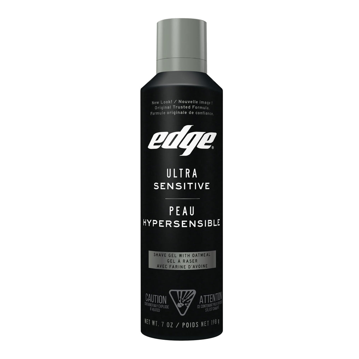 Edge gel de afeitado Ultra Sensible en bote de 198 g, fácil de usar