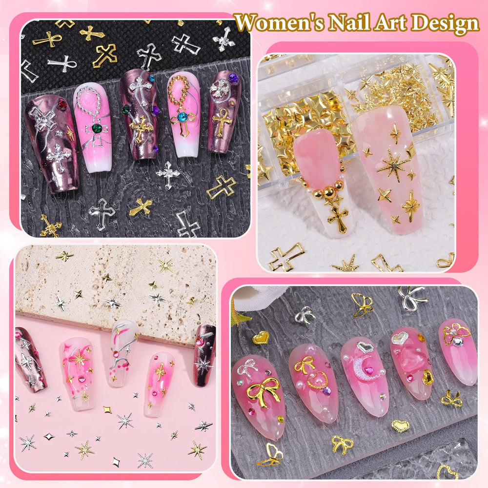 editTime Adornos para uñas para tarjetas, fundas y regalos