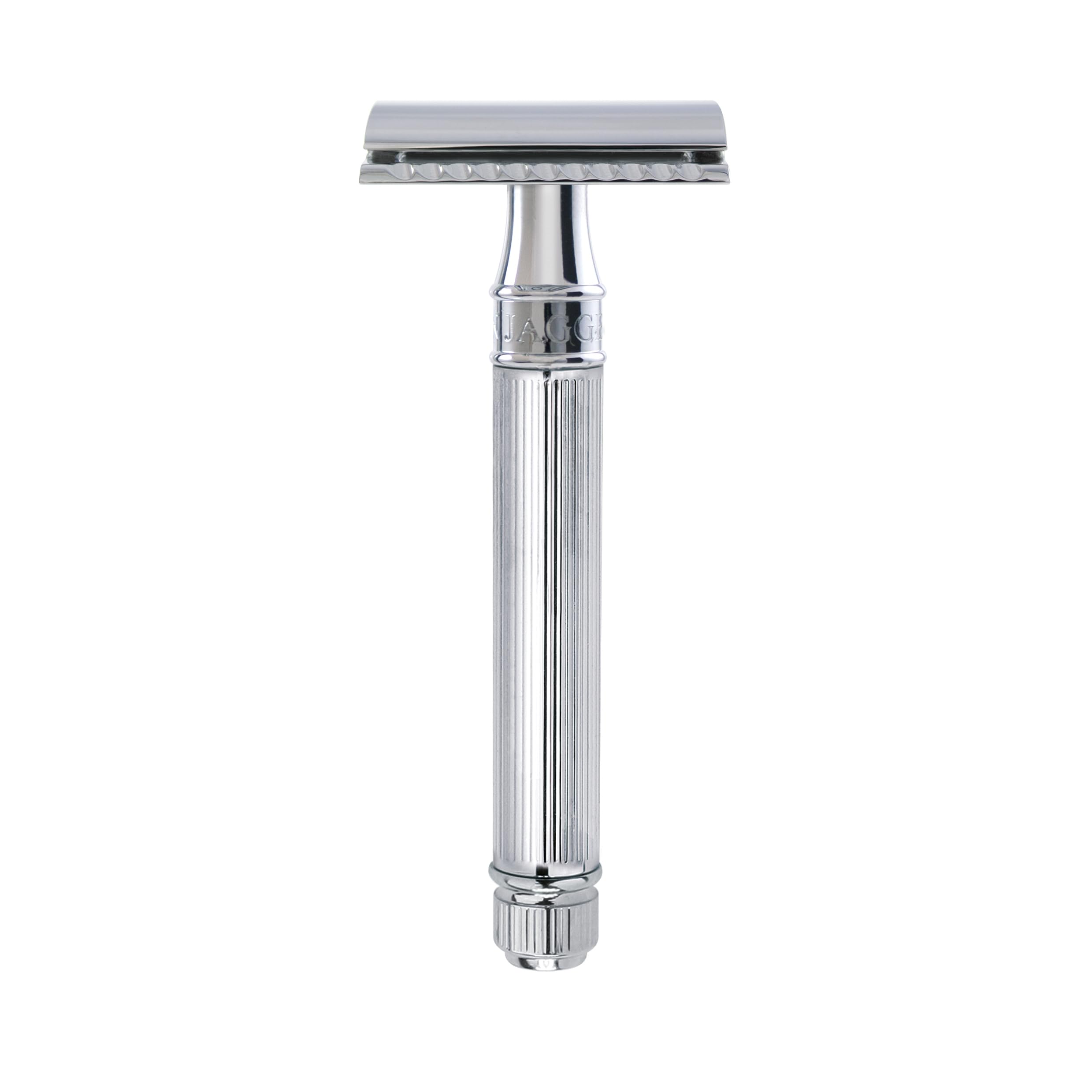 Edwin Jagger DE89LBLAMZ, cabezal doble filo, afeitado suave y preciso.