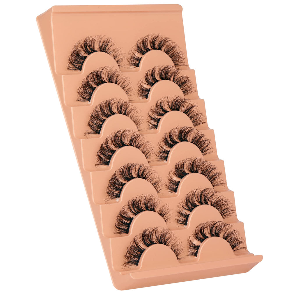 Eefofnn estilos para diario y eventos con pestañas wispy