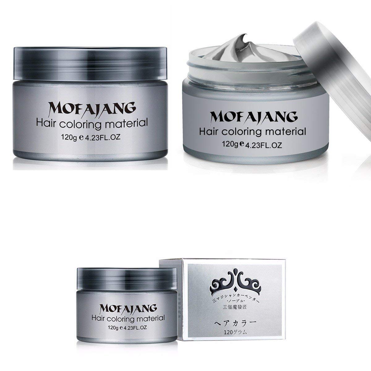 efly fragancia-pelo-gris-temporal: aroma fresco para hombres y mujeres.