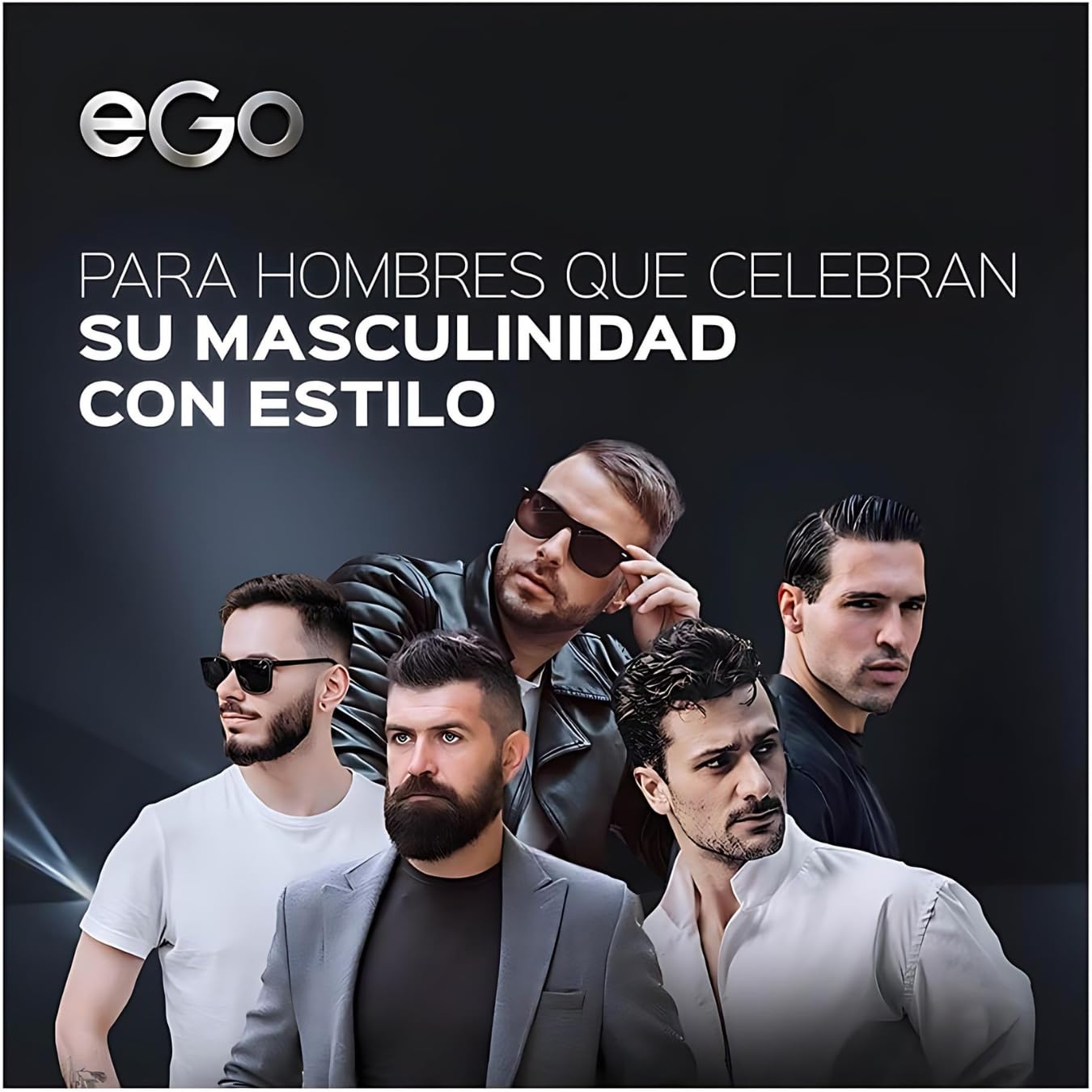 Gel ego black, fragancia irresistible para ella para llamar la atención.