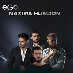 Gel ego black, estilo sin residuos facilita peinados limpios todo el día.