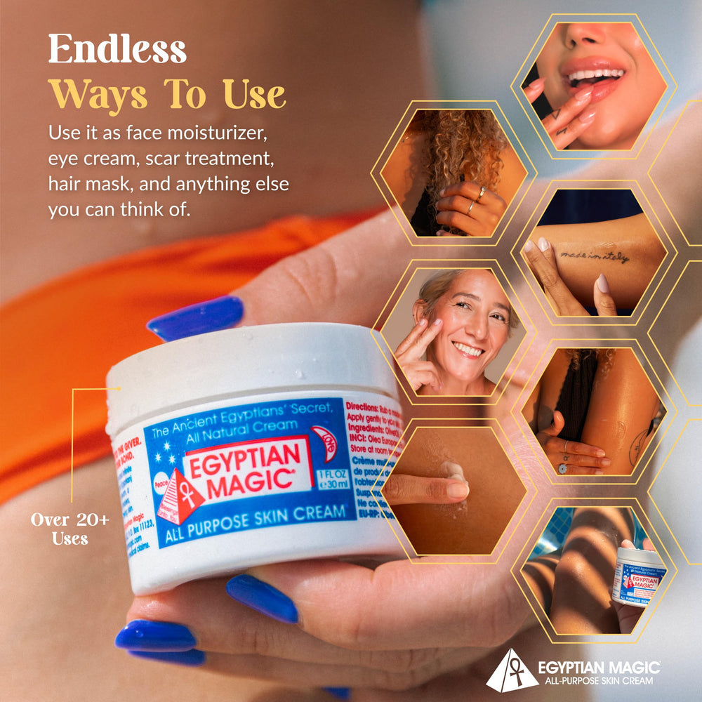 Egyptian Magic crema cuerpo nutritiva: piel suave y flexible.