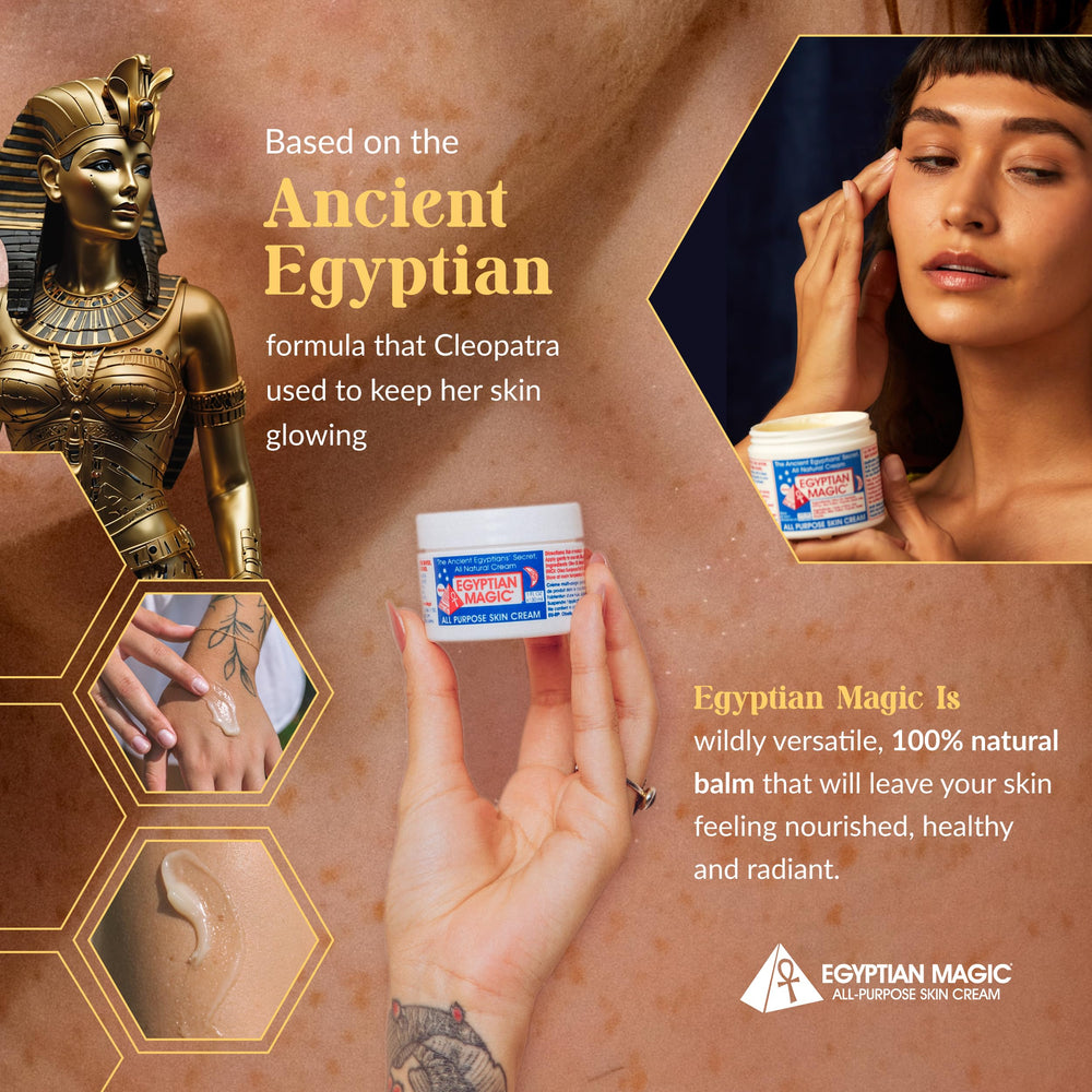 Egyptian Magic crema facial hidratante: suaviza y protege la piel.