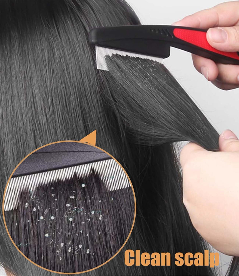 EHBELIF cepillo cabello desintoxicacion acero inoxidable para cuidado suave