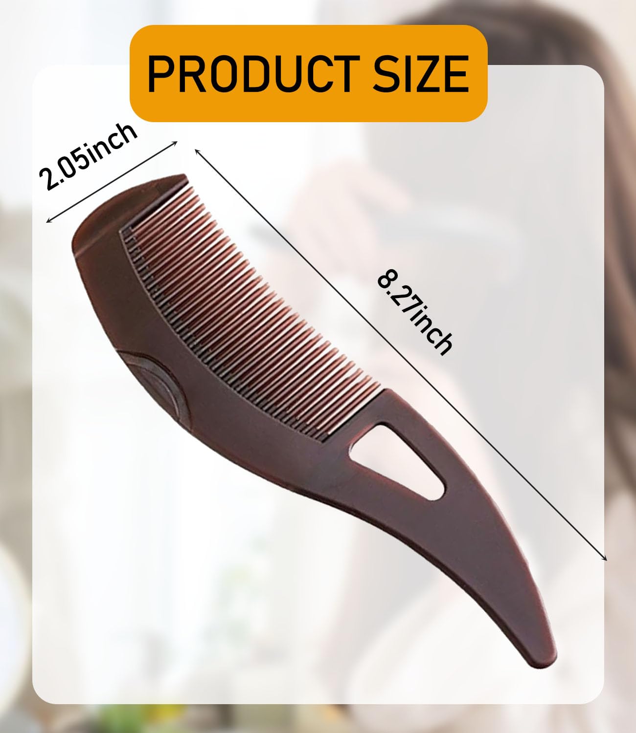 Diseño EHBELIF con dientes huecos facilita recoger cabello, aceite y residuos