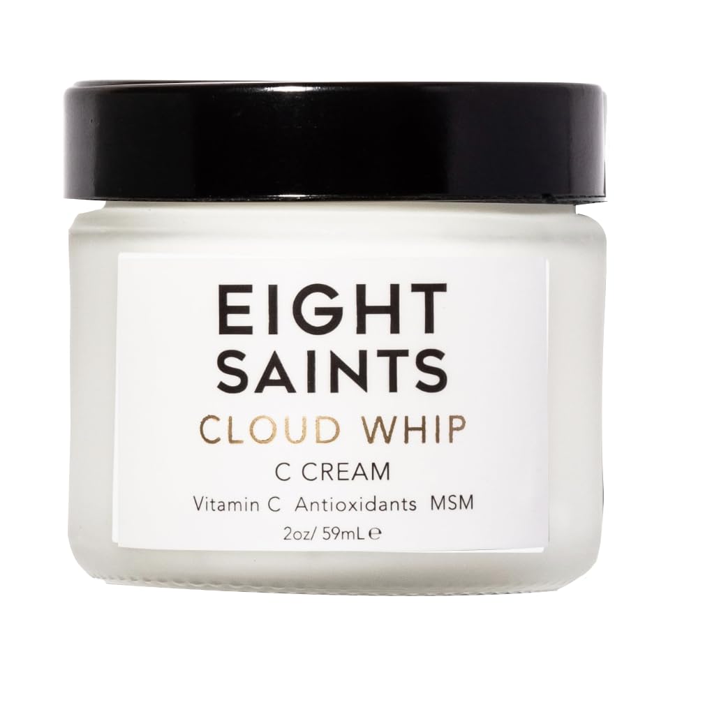 Eight Saints Cloud Whip: envase y etiqueta, crema hidratante sin aroma para uso diario.