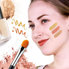 Brocha EIGSHOW para crema-sombra, aplicación suave y uniforme.