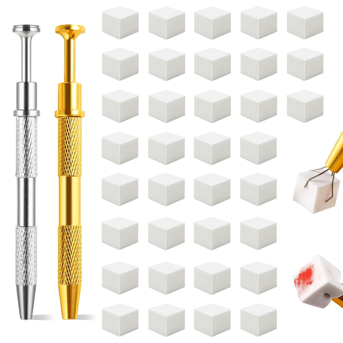 Esponjas suaves Eiito para ombre, ideales para degradados precisos en uñas.