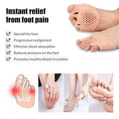 EJV separadores de dedos, alivio del Hallux Valgus para uso diario.