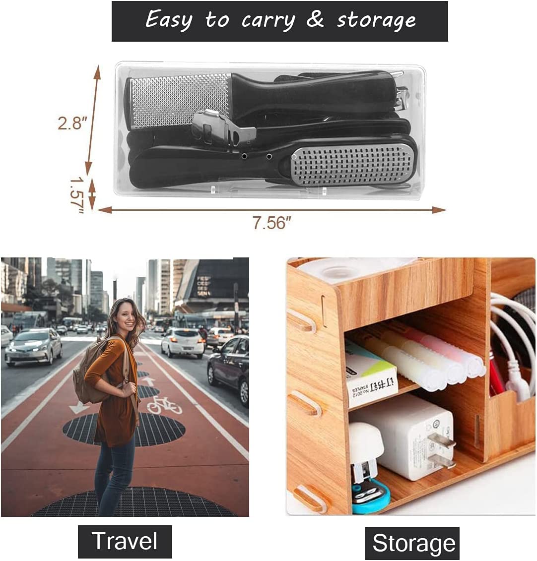 EKOCSIO juego de herramientas para pie, ideal para salón en casa.