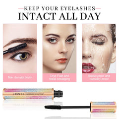 ELAIMEI Mascara Cream Waterproof, volumen intenso sin grumos en cada pasada.