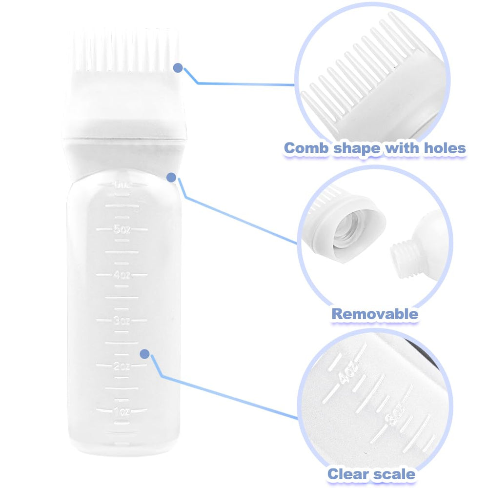 ELANE botellas en blanco, ideal para rellenar acondicionador o champú