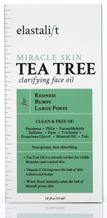 Elastalift Aceite de Árbol de Té - absorción rápida para piel sensible.
